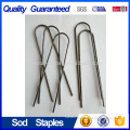 12''SOD Staples Garden Stakes Weed Barrier Pins/Landscape Nails/Sod Nail